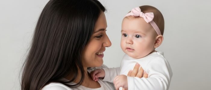 Mother and baby