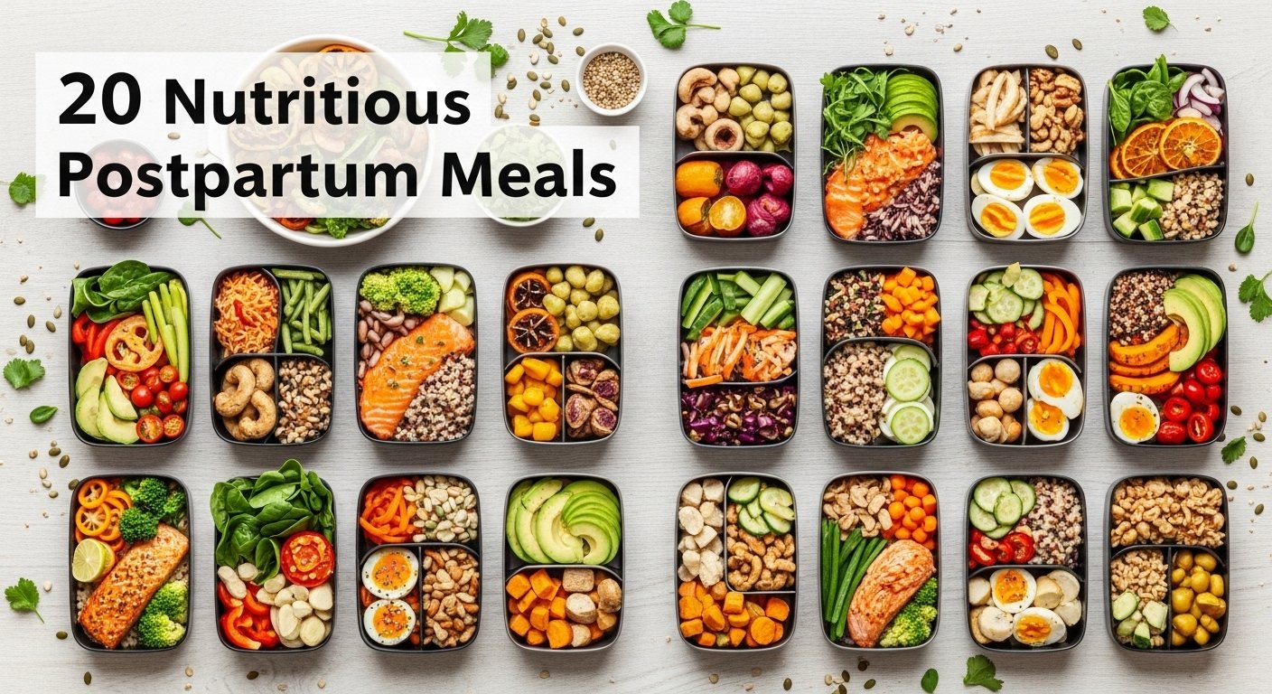 20 Nutritious Postpartum Meals