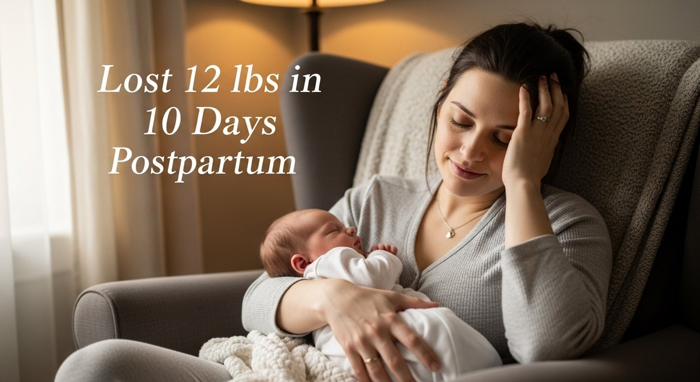 Lost 12 lbs in 10 Days Postpartum