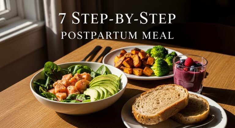 7 Step-by-Step Postpartum Meal