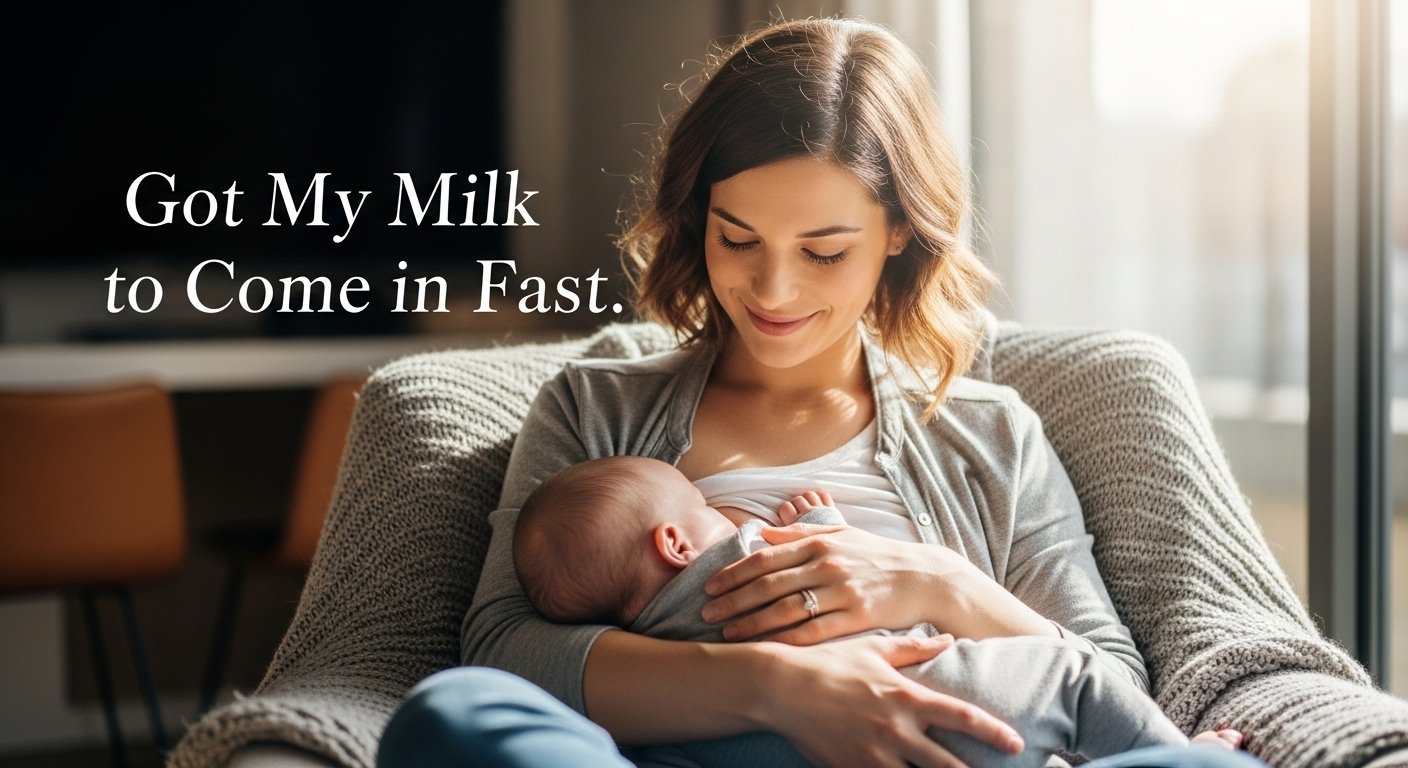 Got My Milk to Come in Fast
