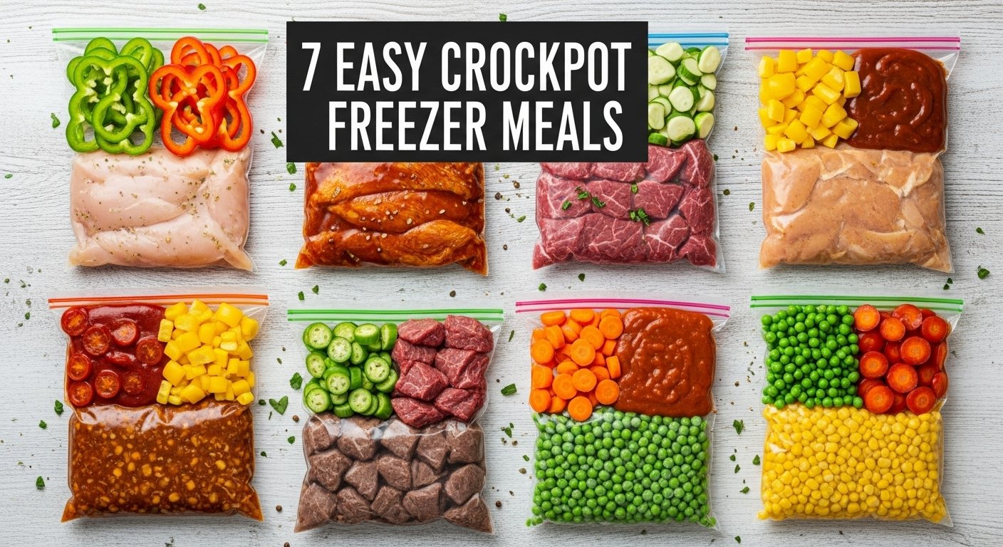 7 Easy Crockpot Freezer Meals for the Fourth Trimester
