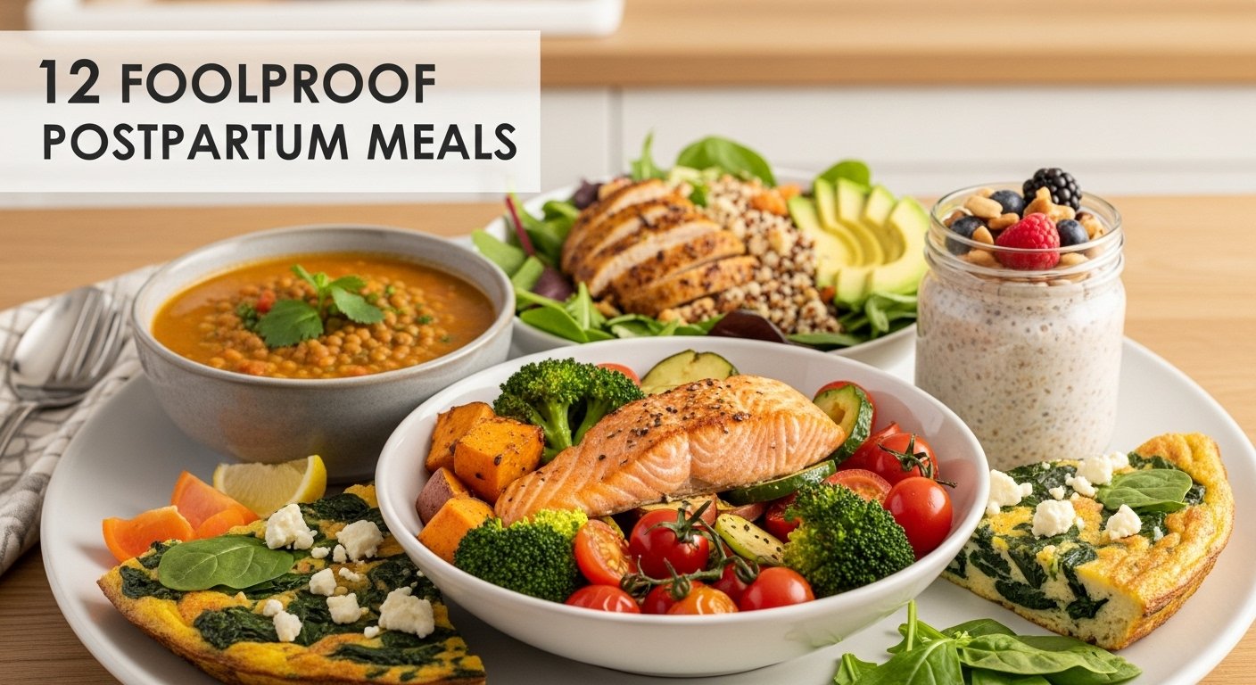 12 Foolproof Easy Postpartum Meals Ready in Under 30 Minutes