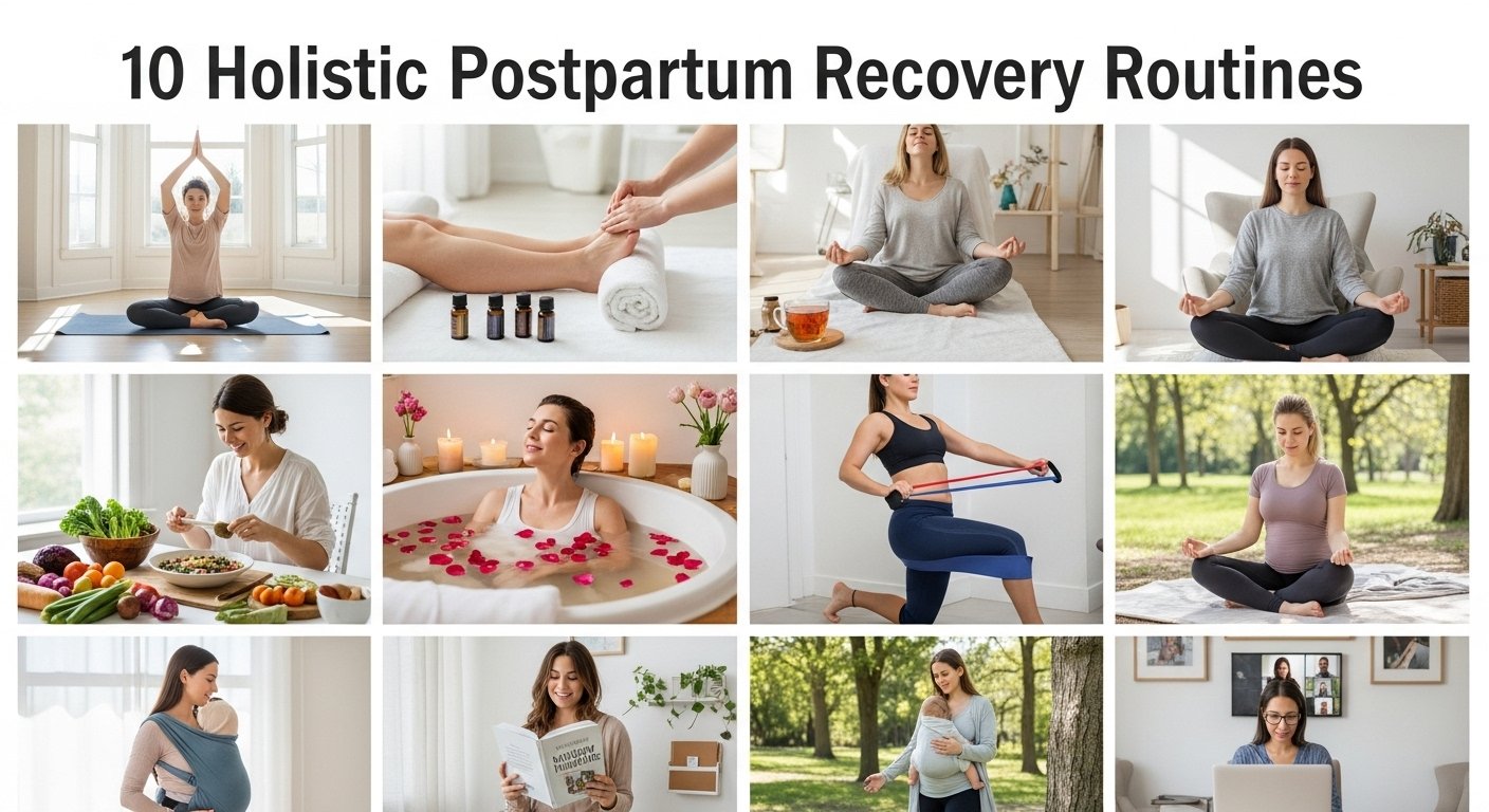 10 Holistic Postpartum Recovery Routines